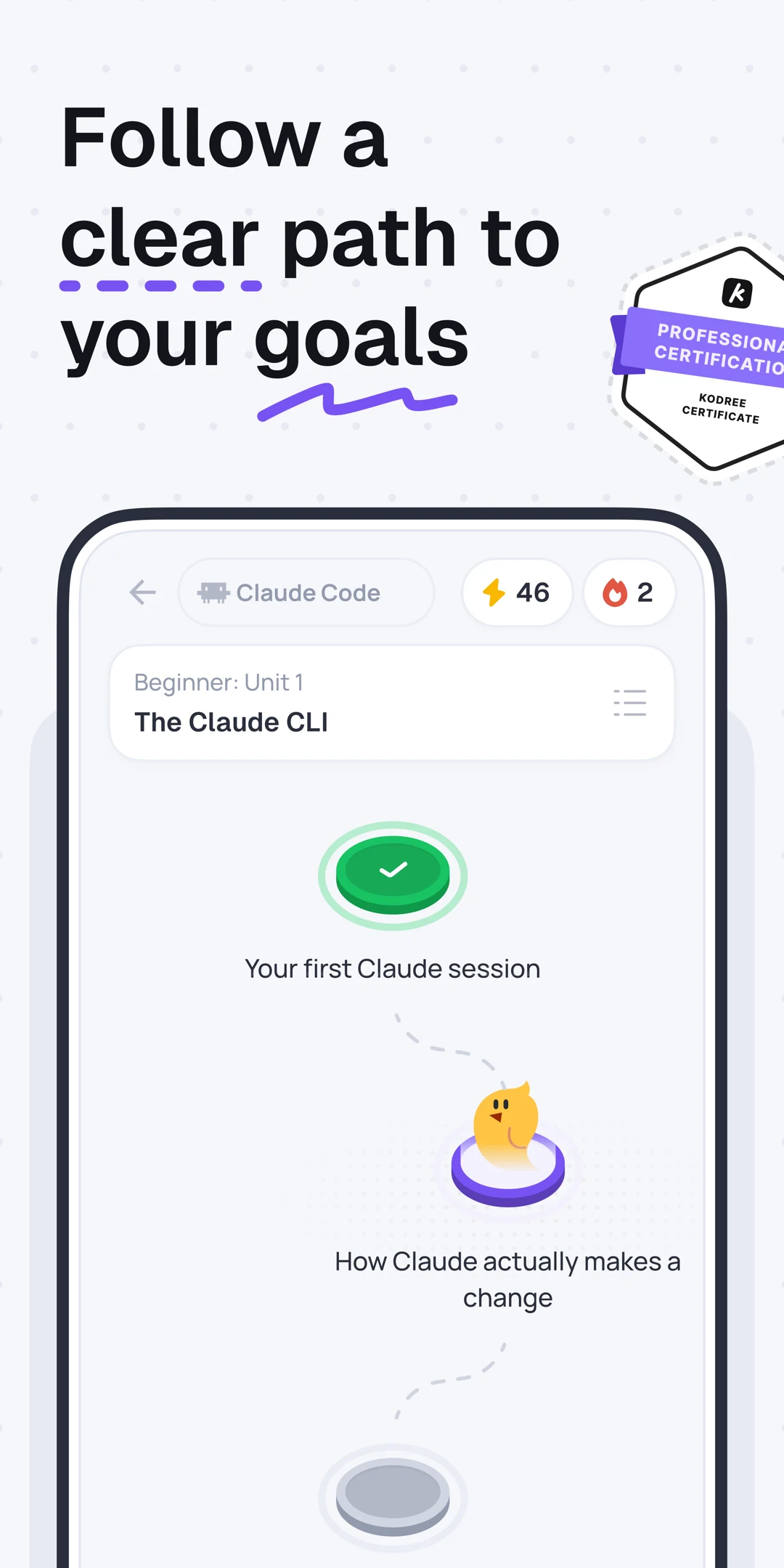 Kodree: Learn AI, Data, Design screenshot